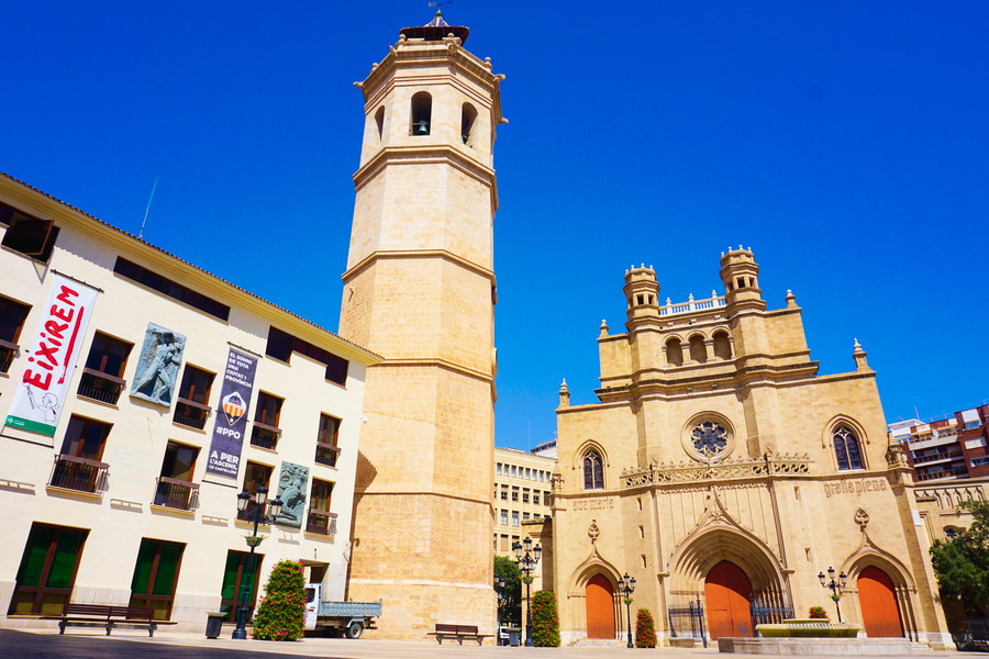 Castellón de la Plana et le méridien de&nbsp;Greenwich