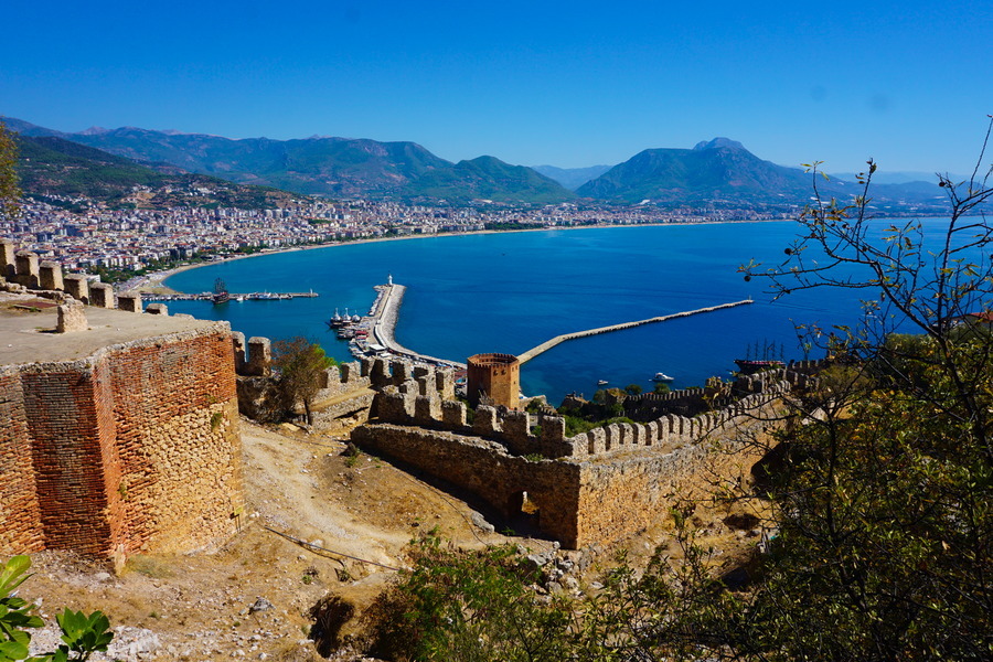 Alanya, sa citadelle, ses environs et le site archéologique de&nbsp;Sidé