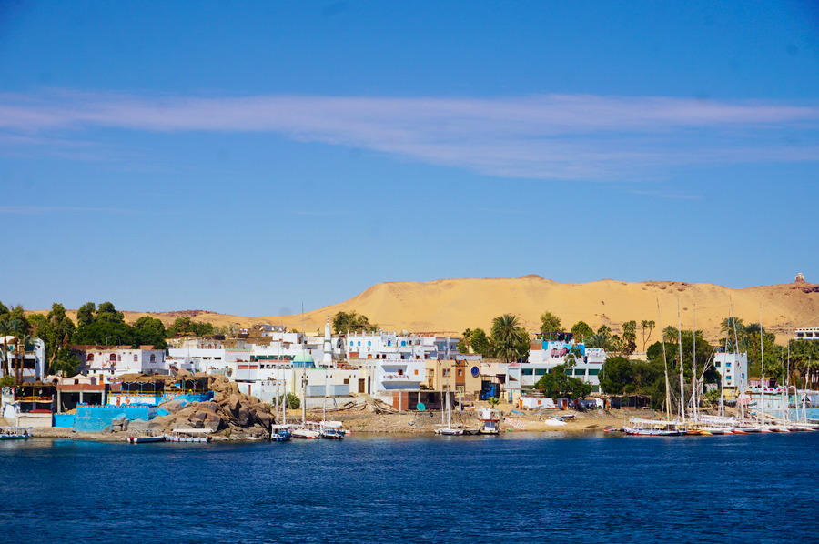 Assouan, sa cataracte, sa corniche, l&rsquo;île Elephantine et le lac&nbsp;Nasser